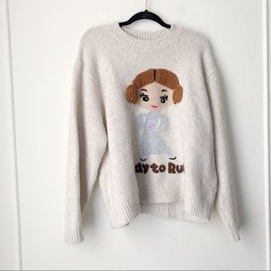Looking for the Zara Princess Leia knit sweater.